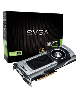EVGA GeForce GTX TITAN BLACK Superclocked G Sync Support EVGA GeForce GTX TITAN BLACK Superclocked G Sync Support